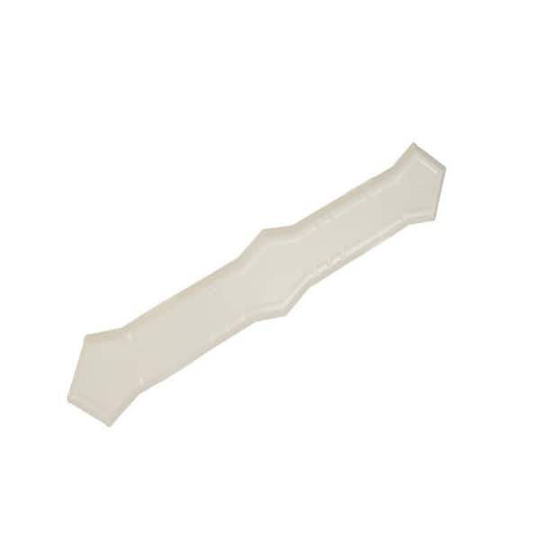 Amerimax Home Products White Aluminum Diamond Downspout Band