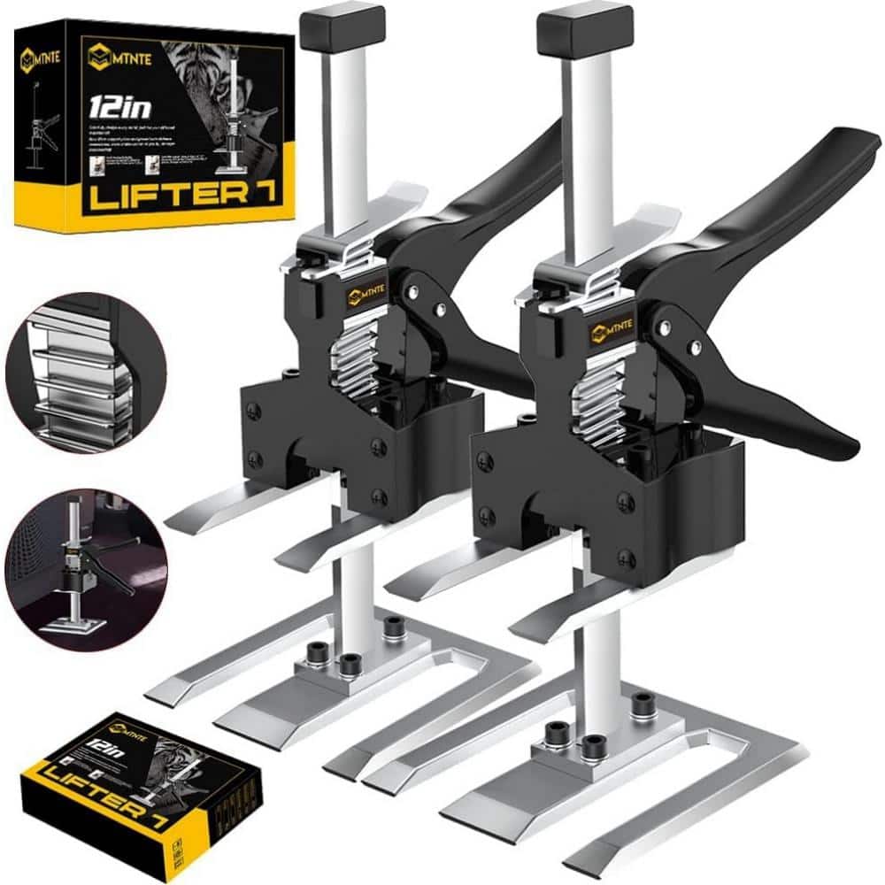 12 in. 330 lb. Multi-Function Height Adjustment Lifting, Alloy Steel Jack P