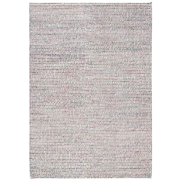 Vermont 8 ft. x 10 ft. Ivory/Gray Knitted Area Rug