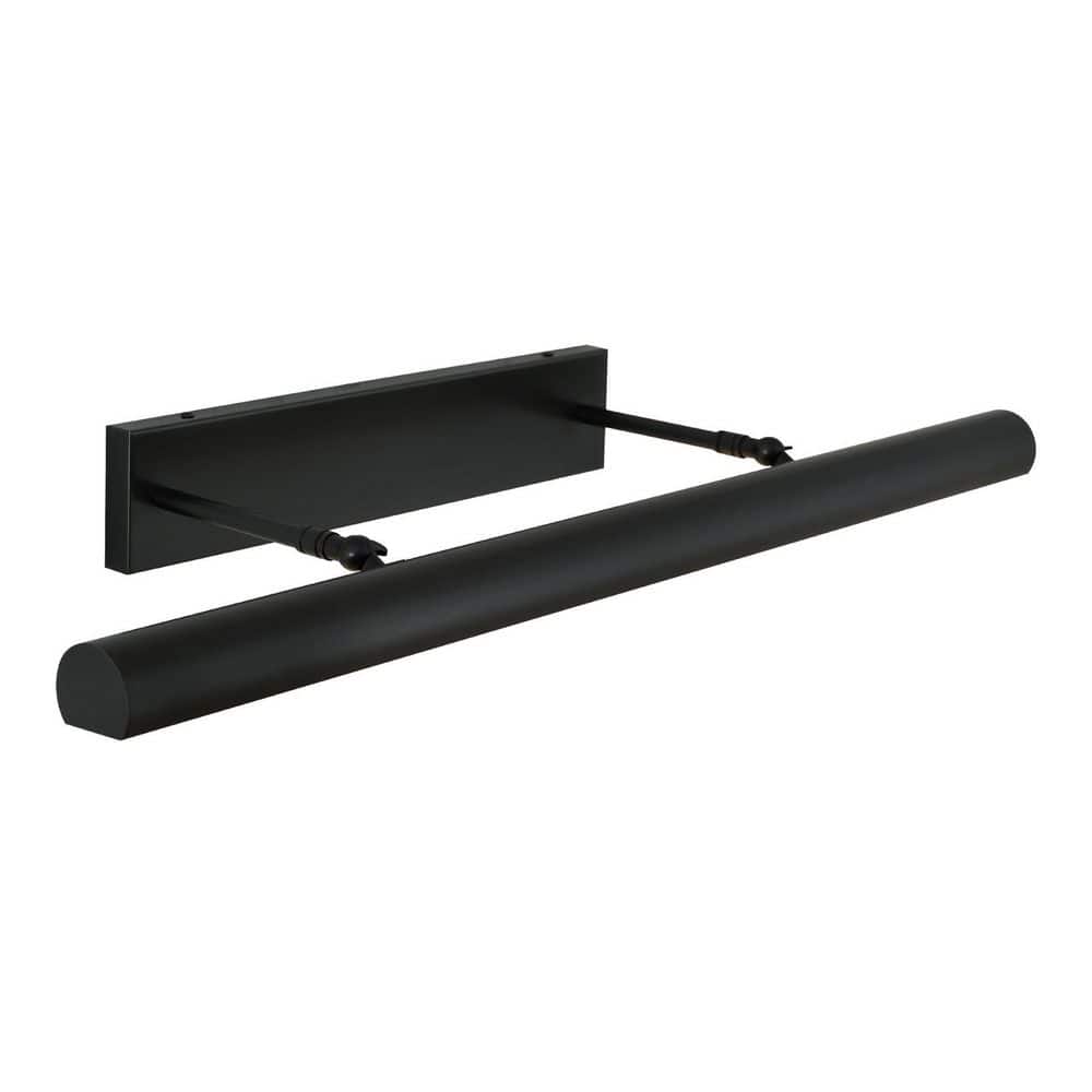 30 in. 4-Light Dimmable LED Black Bathroom Wall Sconce, Adjustable Picture Light for Portraits, Posters, Gallery, Art