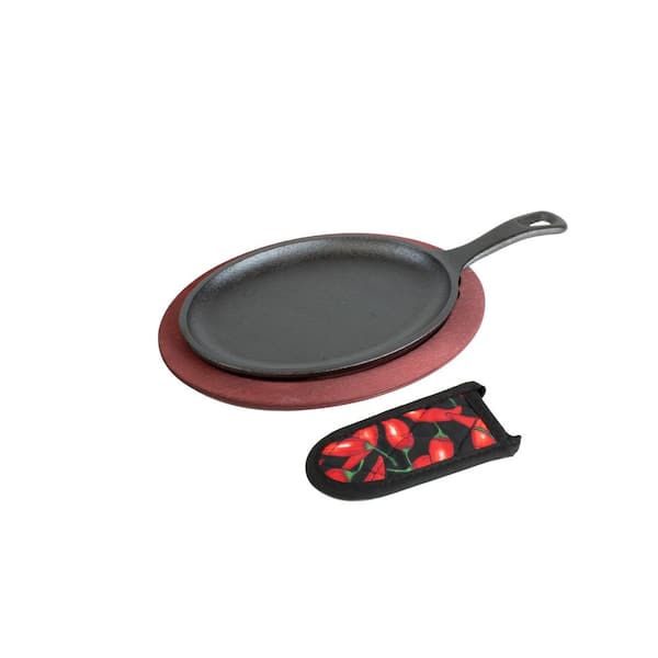 Cast Iron Fajita Skillet Set