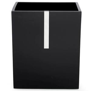 Roselli Trading Company 6 in. Tissue Box Cover in Black Resin CLI ...