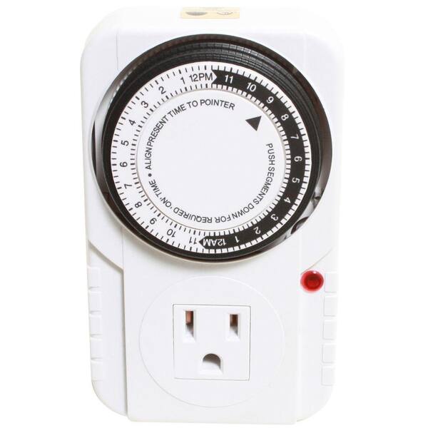 grow light timer home depot