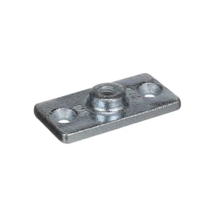 3/8 in. Galvanized Pipe Support Ceiling Plate