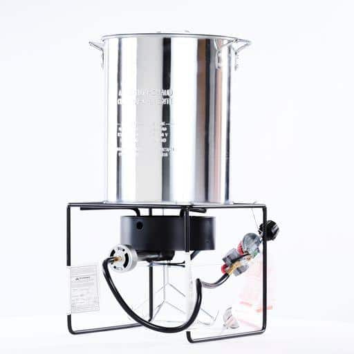 Feasto 30-Quart 20-lb. cylinder Manual Ignition Gas Turkey Fryer