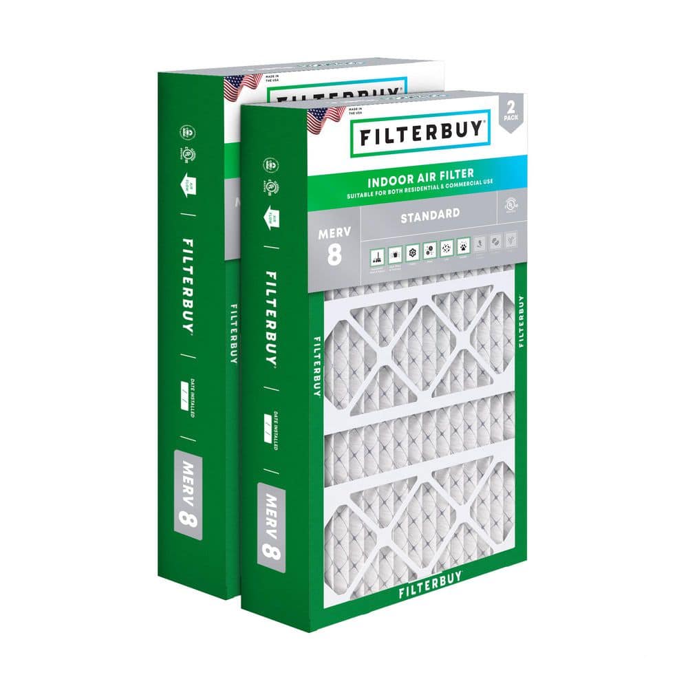 17 in. x 26 in. x 4 in. MERV 8 (FPR 5) Dust Defense Pleated HVAC AC Furnace Air Filters for Lennox (2-Pack) price history on PriceWatchPro