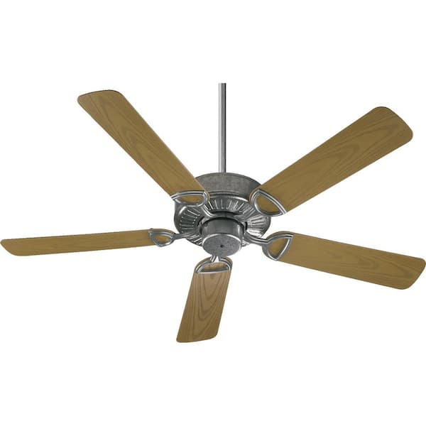 Quorum International Estate Patio 52 in. Indoor/ Outdoor Galvanized Ceiling Fan