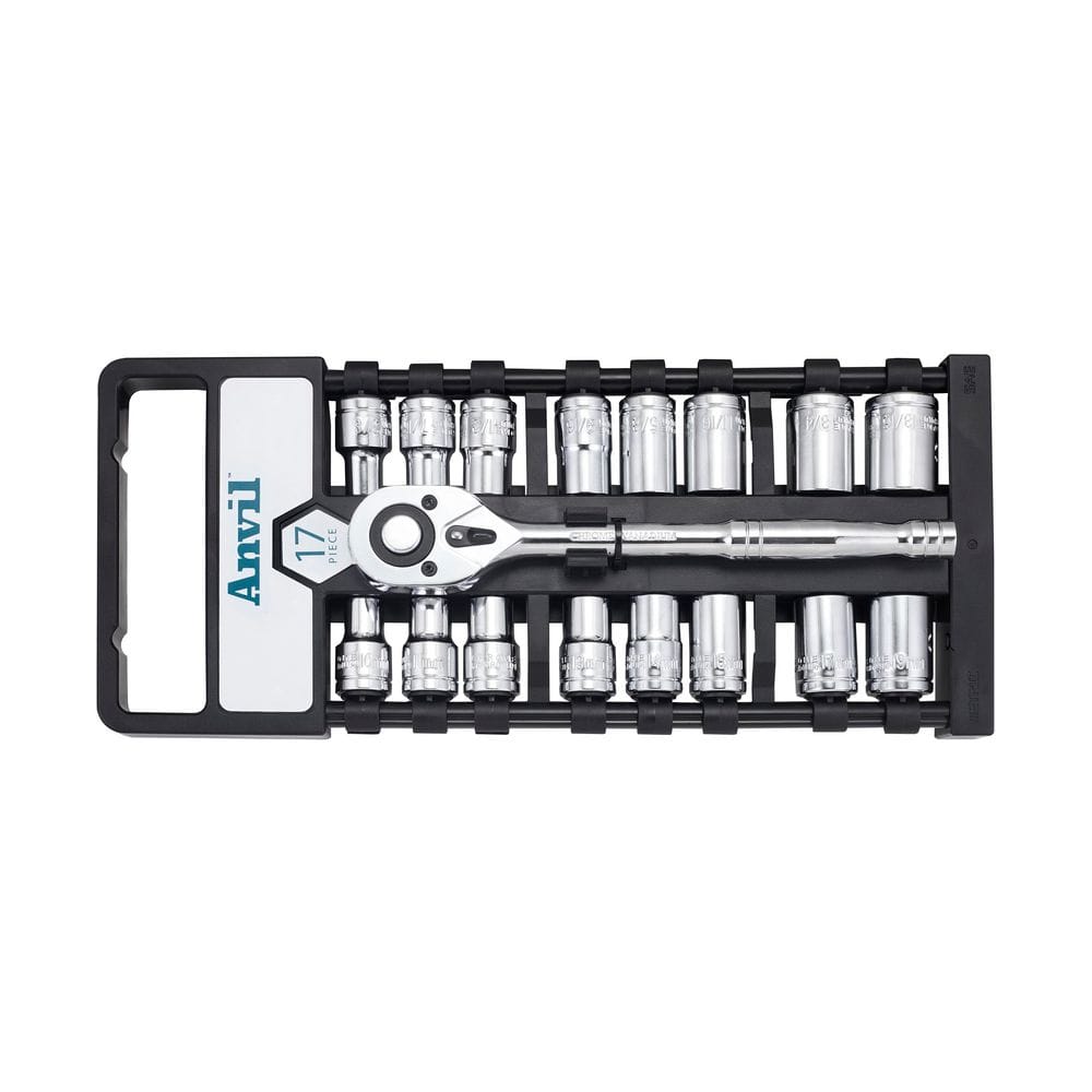 17-Piece 1/2 in. Drive Ratchet and Socket Set price history on PriceWatchPro