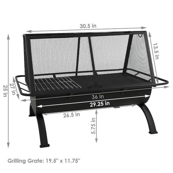 Endless Summer Oil Rubbed Bronze Wood Burning Outdoor Fire