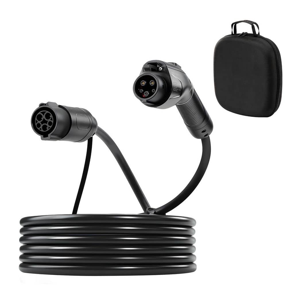 EV Charger Extension Cable, 48Amp 21 ft. J1772 Extension Cord Compatible-120V-240V SAE J1772 Electric Vehicle Chargers price history on PriceWatchPro