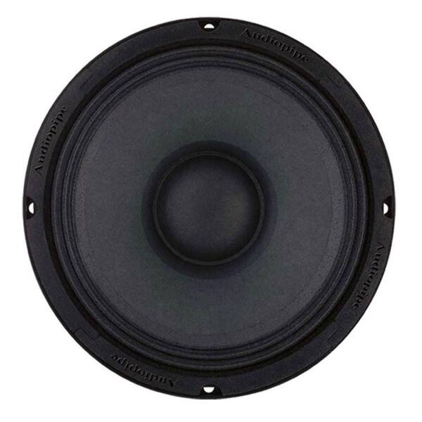 AUDIOPIPE 8 in. 500-Watt Low/Mid Frequency Midbass Speaker Loudspeaker (2-Pack)