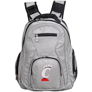 Ncaa Cincinnati Bearcats 19 in. Gray Laptop Backpack