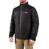 Men's Large M12 12-Volt Lithium-Ion Cordless AXIS Black Heated Quilted Jacket Kit with (1) 2.0Ah Battery and Charger