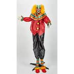 69 in. Lifesize Standing Animated Clown