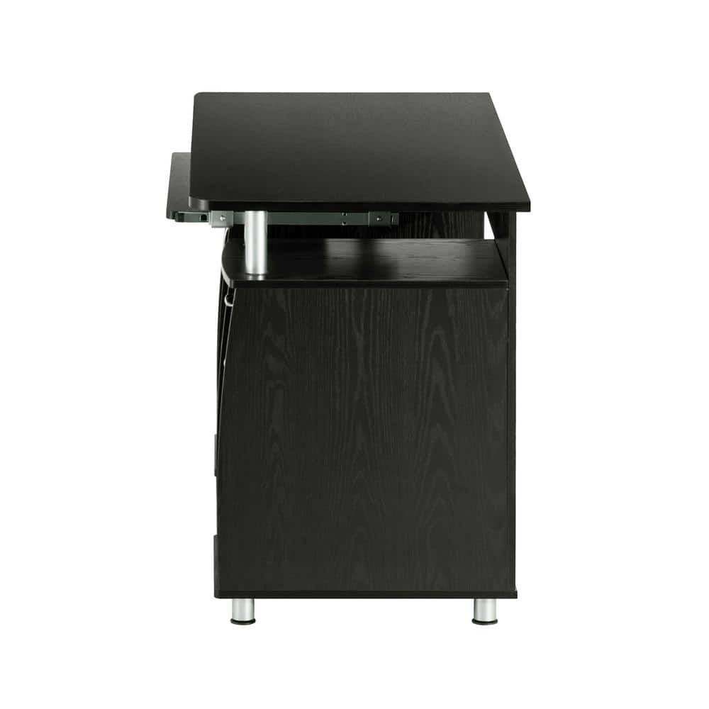 Espresso 52" Workstation Desk with Storage and Keyboard Tray