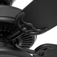 Trice 52 in. LED Black Ceiling Fan with Light Kit