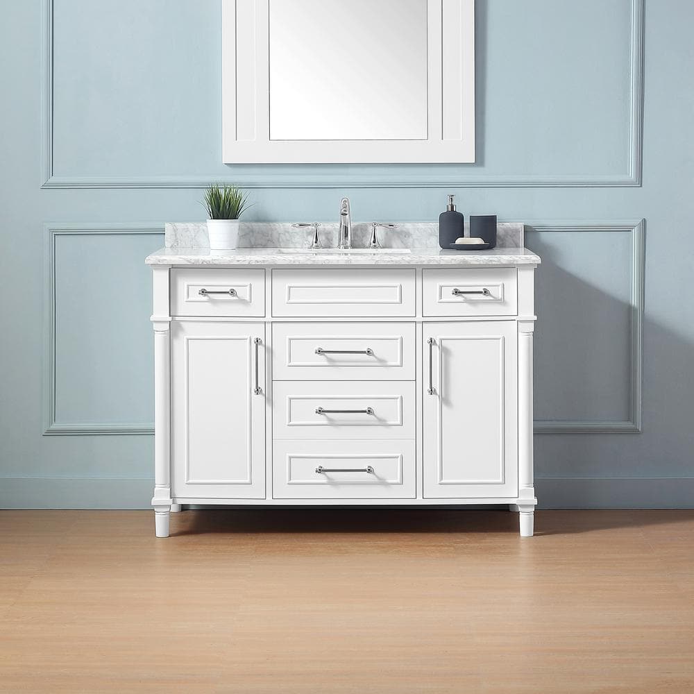 Home Decorators Collection Aberdeen 48 In. Single Sink Freestanding 