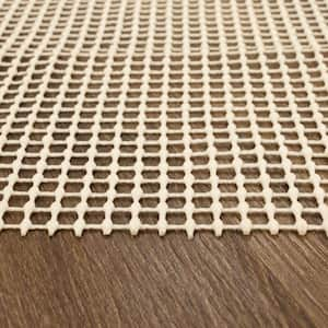 Under Rug Gripper 2 ft. 6 in. x 13 ft. Non-Slip Dual Surface PVC Coated Polyester. 01 in. Thickness Rug Pad