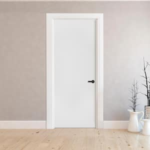 Flush Hollow Core Primed Composite Single Prehung Interior Door