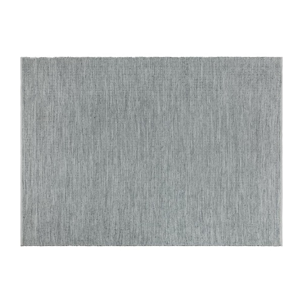 TAYLOR + LOGAN Grey 8' x 10' Polypropylene Area Rug