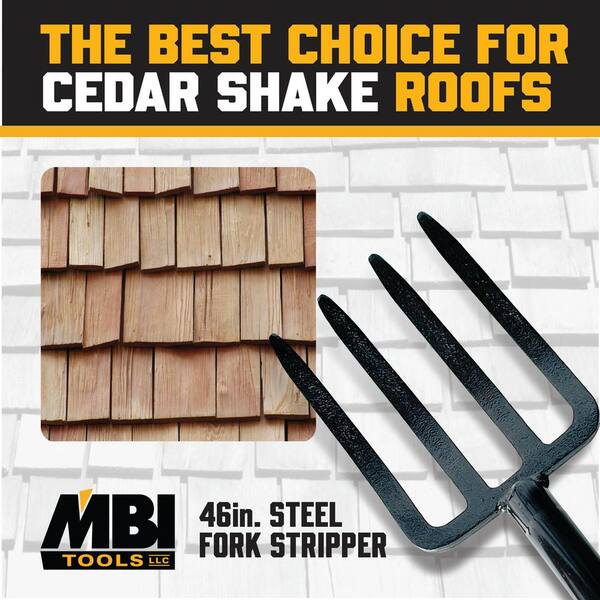 MBI 46 in. Steel Roof Fork - Made In USA (2-Pack) MBIFK-2 - The