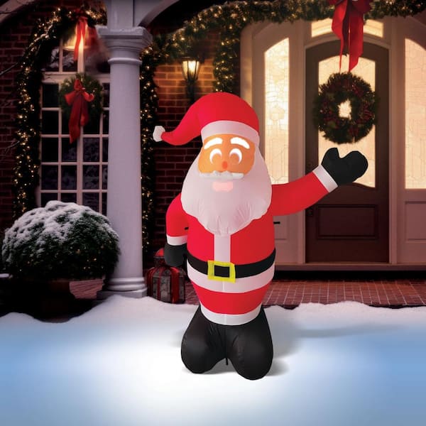 ANIMAT3D SanTek 7 ft. Inflatable Talking Animated Santa Claus with