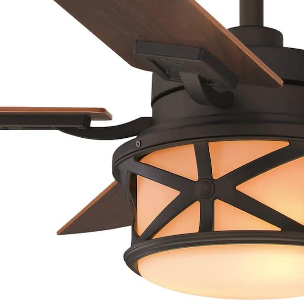 Copley 52 in. Indoor/Outdoor Oil-Rubbed Bronze Ceiling Fan