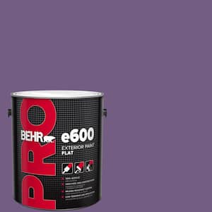 1 gal. #650B-7 Mystical Purple Flat Exterior Paint