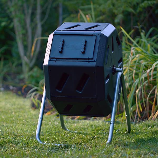 FCMP Outdoor 22 Gal. IM2000 Space Saving Tumbling Composter
