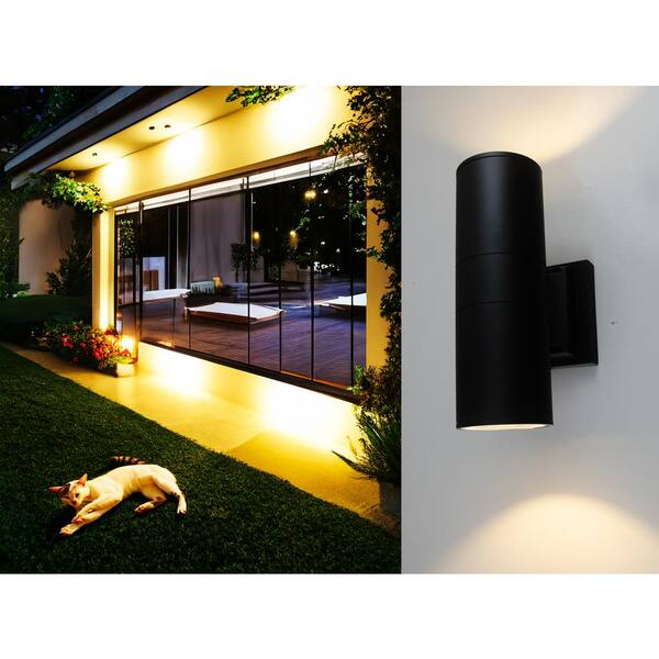 Mediterraneo MALDEN OUTDOOR CYLINDER BLACK LAMP VD1C-0702RB - The