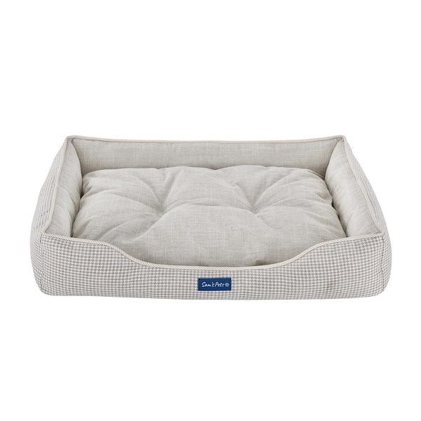 Plaid dog clearance beds