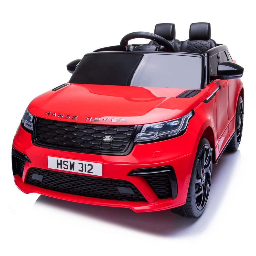 TOBBI 12-Volt Kids Ride On Car Licensed Land Rover Battery Powered Electric Vehicle Toy with Remote Control, Red -  TH17N0814
