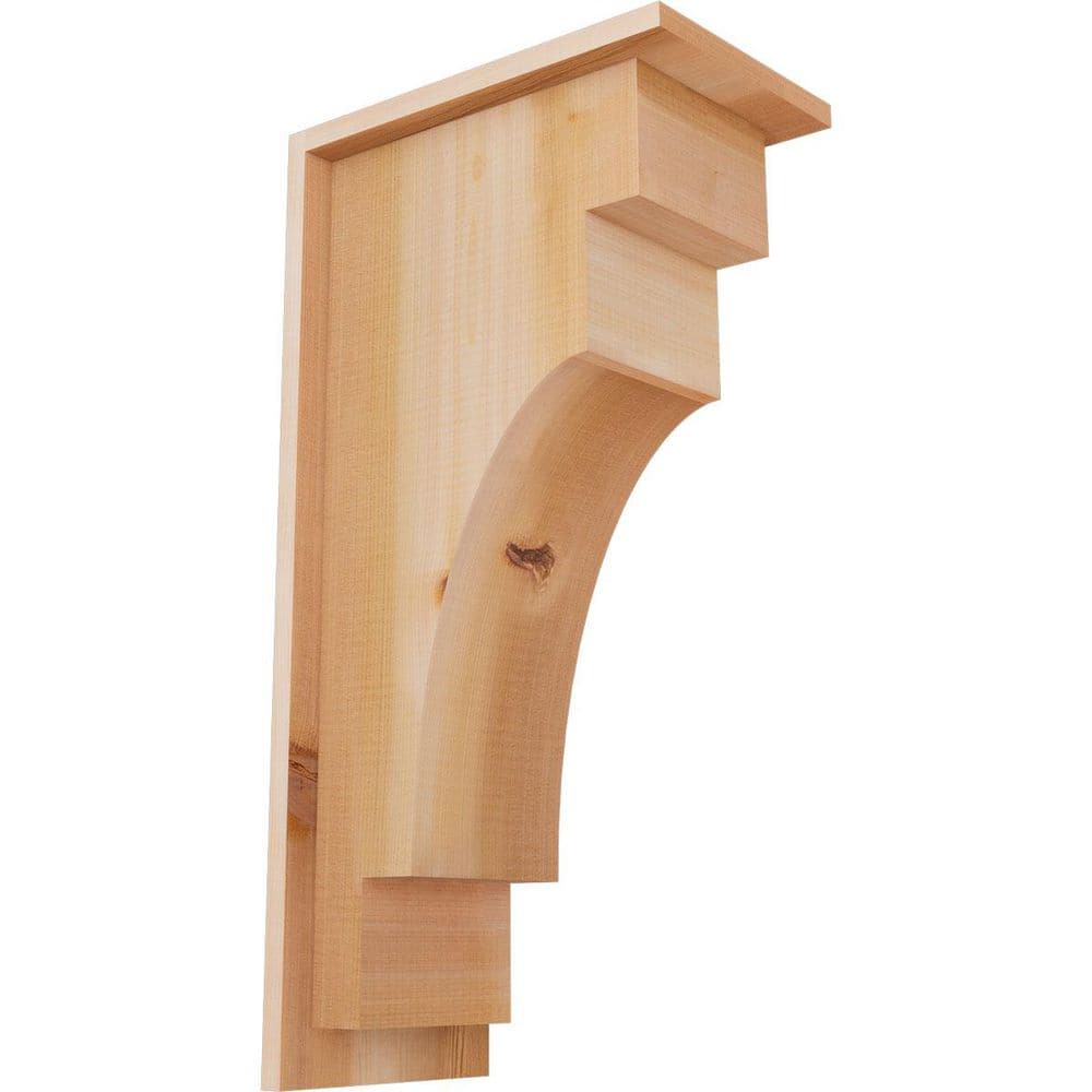 7-1/2 in. x 12 in. x 24 in. Mediterranean Smooth Western Red Cedar Corbel with Backplate price history on PriceWatchPro