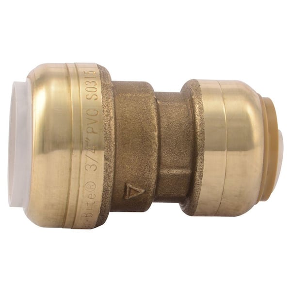 HDPE PEX Connector Copper SharkBite PVC Fitting UIP4016A 3/4 Inch X CTS CPVC