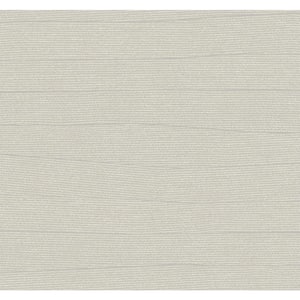 York Wallcoverings Ivory Contour Metallic Non-pasted Non-Woven