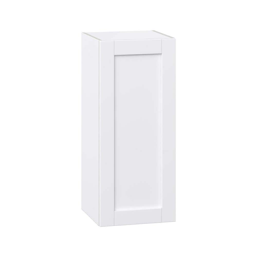 Tall Kitchen Cabinet, Blanc Haute Brillance, 80 x 34 x 35 cm