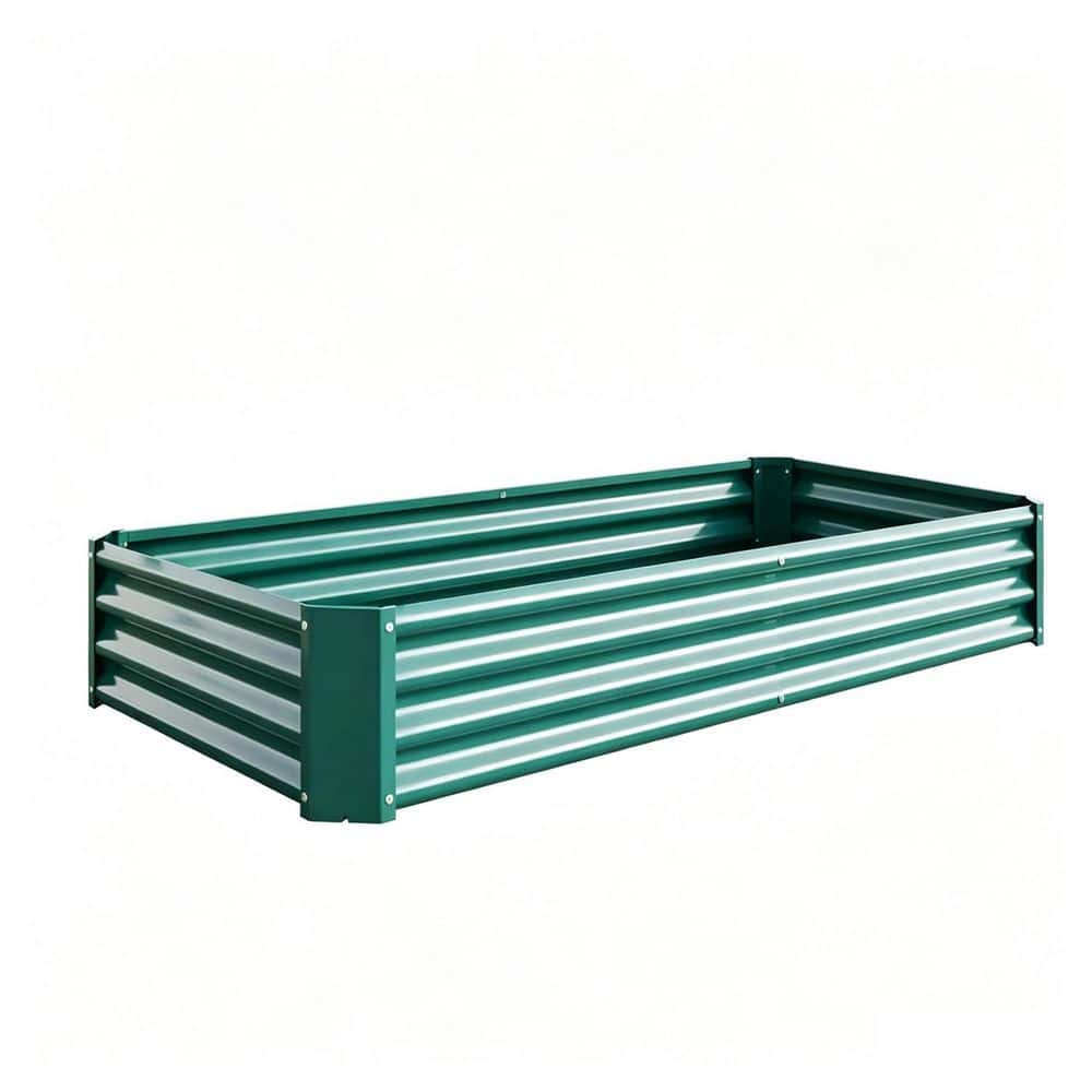 2PCS Green Metal Raised Rectangle Garden Planter Beds(70 in. L x 35 in. W x 11 in. H) price history on PriceWatchPro