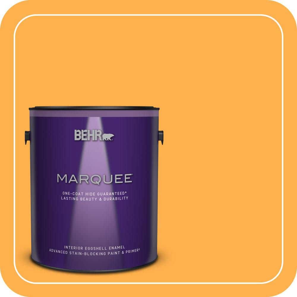 1 gal. #P250-6 Splendor Gold Eggshell Enamel Interior Paint & Primer product image for price tracking