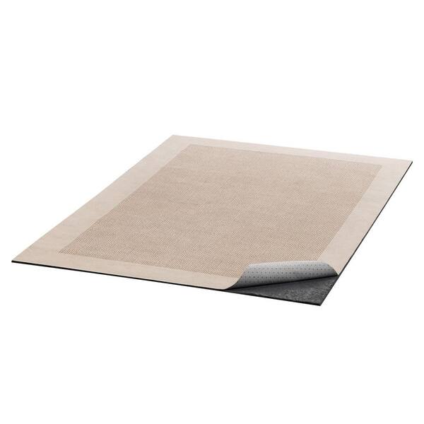 Rug Pad 3 x 5 ft., Non-slip Carpet Area Pad, Hardwood Floor Protection for All Floors, Finishes, Keeps Carpets in Place