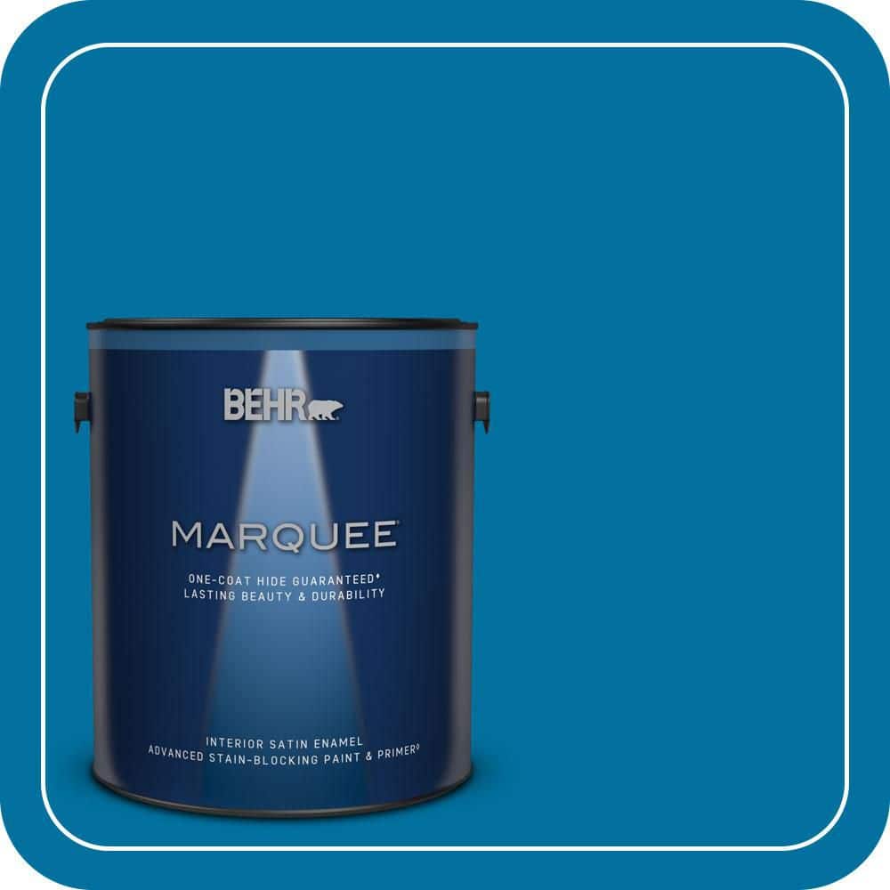 1 gal. #550B-7 Blue Ocean Satin Enamel Interior Paint & Primer price history on PriceWatchPro
