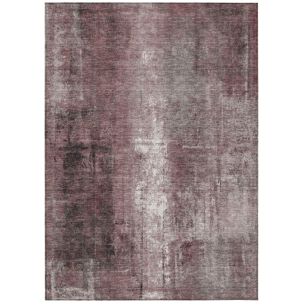 Chantille Machine Washable Indoor/Outdoor Abstract ACN1980 Blush 3 ft. x 4 ft. Area Rug