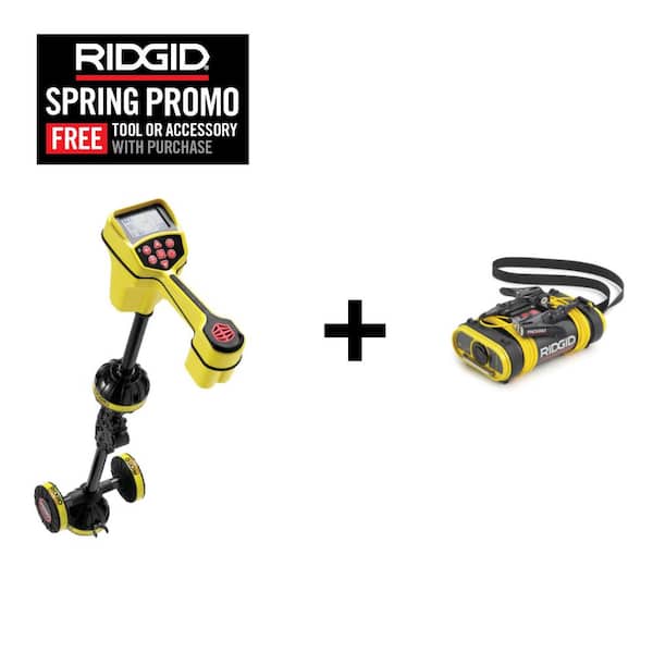 SeekTech SR-20 Utility Pipeline Locator/Receiver with SeekTech ST-305 5-Watt Line Transmitter Bundle