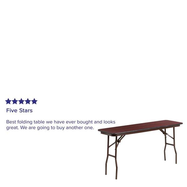 best wood folding table