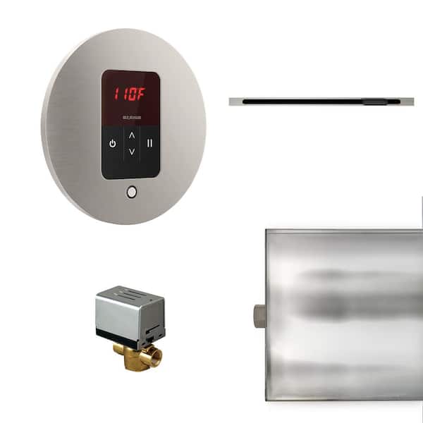 Mr. Steam Mr.Steam Basic Butler Linear Package Round Brushed Nickel