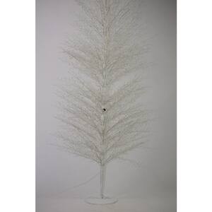 210 cm White LED Tree