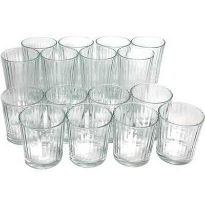 GIBSON HOME Great Foundations 16 oz. Glass Tumblers (4-Pack) 985100629M -  The Home Depot