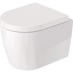 ME by Starck Elongated Toilet Bowl Only in White with HygieneGlaze