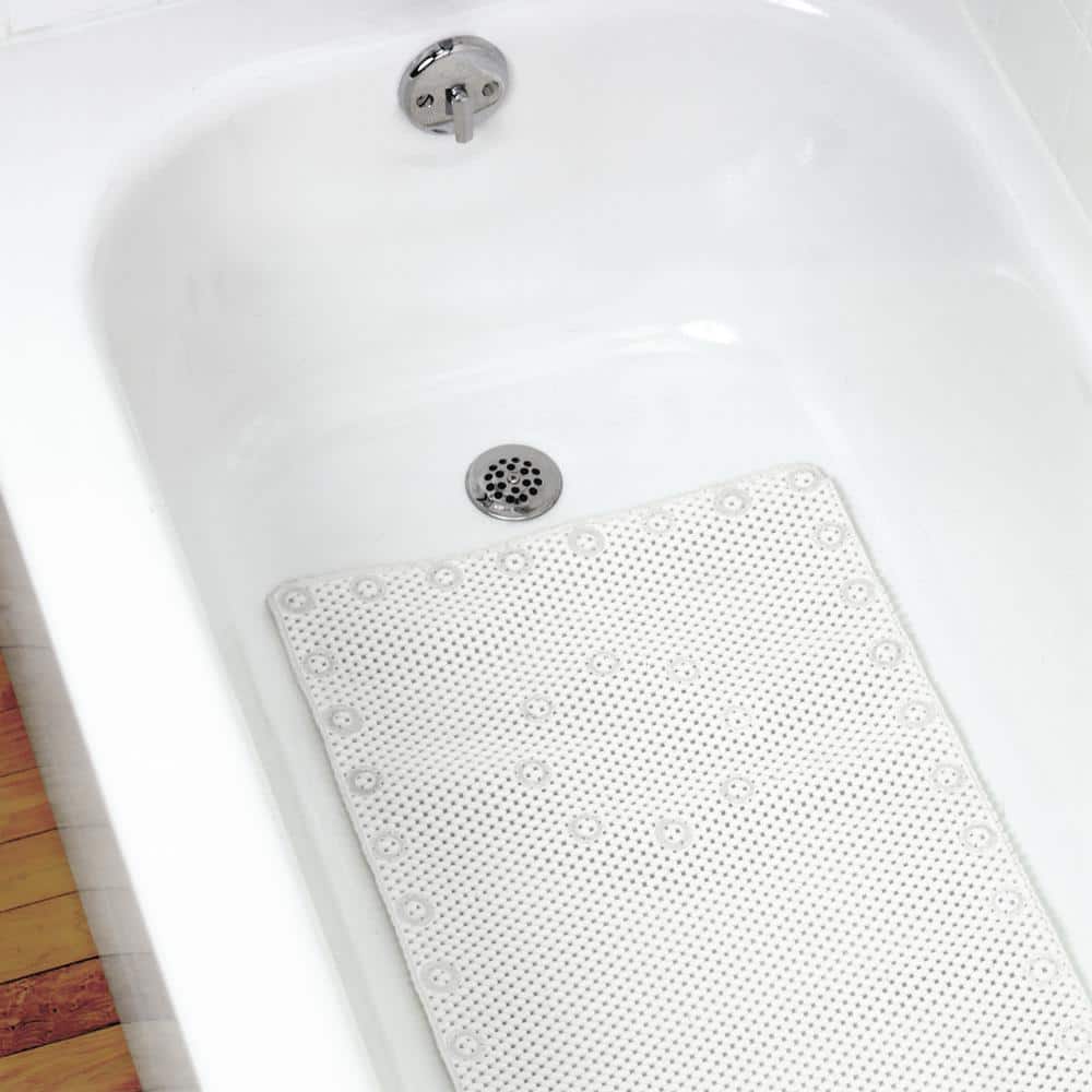 BMTBUY Bathroom Bathtub Non-slip Bath Mat 99*39cm Gray 