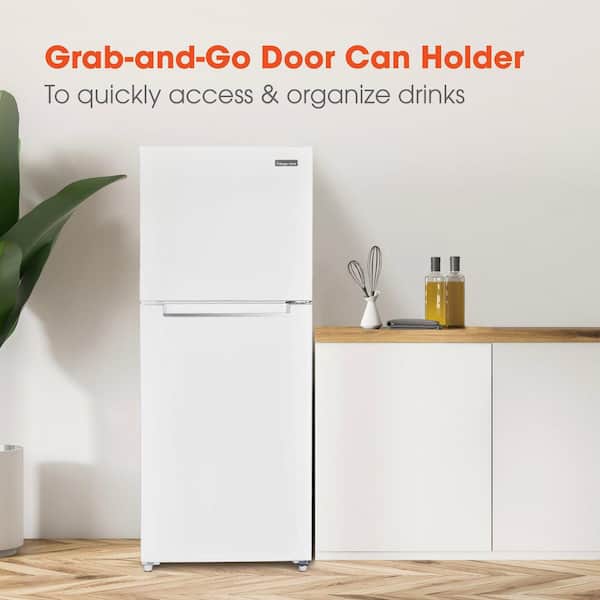 Magic Chef 10.1 cu. ft. Top Freezer Refrigerator in White