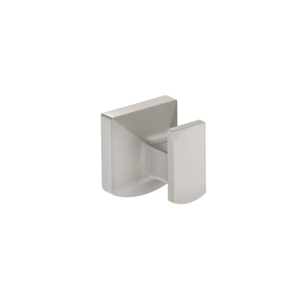 Satin Nickel Square Wall Mounted Robe Hook